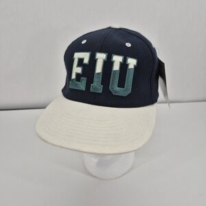 Eastern Illinois University Champion Hat Vintage Blue Snapback